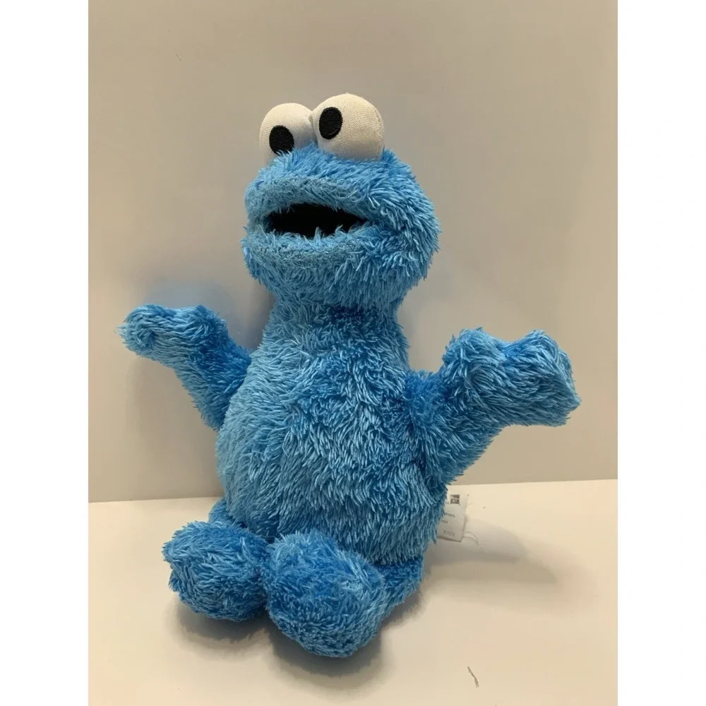 Sesame Street Best Friends Cookie Monster & Elmo Plush Stuffed Toys Hasbro 2013 - Picture 4 of 16